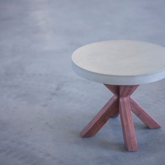 coffee table from concrete